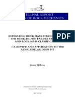 Estimating Rock Mass Strength