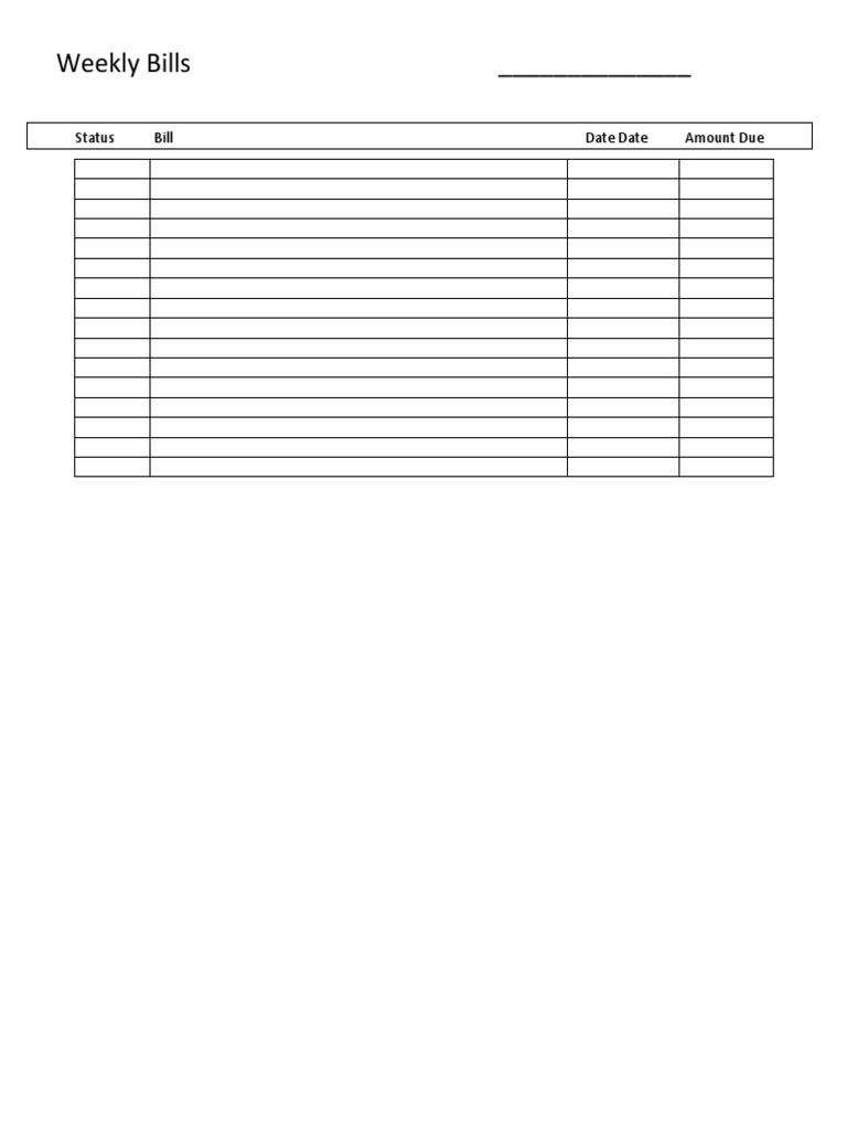 Week | PDF