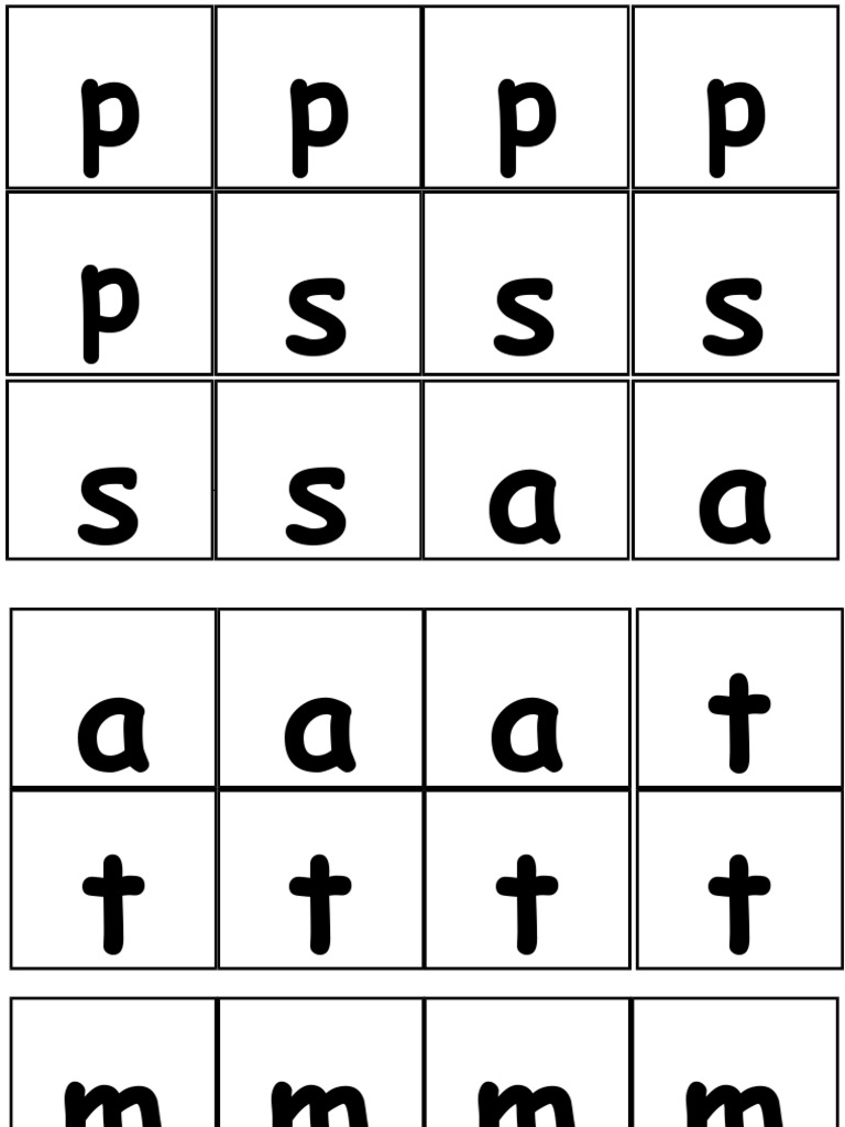 Letter Cards | PDF