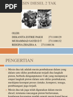 Download Mesin Diesel 2 Tak Ppt by Yunizar Natanael Pragistio SN236004840 doc pdf