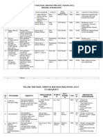 Pelan Taktikal Bahasa Melayu Tahun 2014 Tahun 5