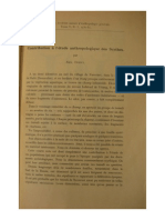 Donici - Contribution A L'etude Dnthropologique Des Scythes - Geneve - 1931