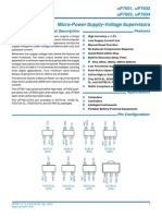 Micro-Power Supply-Voltage Supervisors: General Description Features