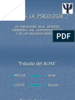 Que Es La Psicología