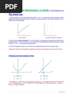 SPM Linear Law