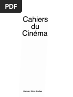 Hillier, (1) Jim - Cahiers Du Cinema - 1960-1968 PDF-KG