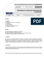 NPT 008-11 - Resistencia Ao Fogo Dos Elementos de Construcao