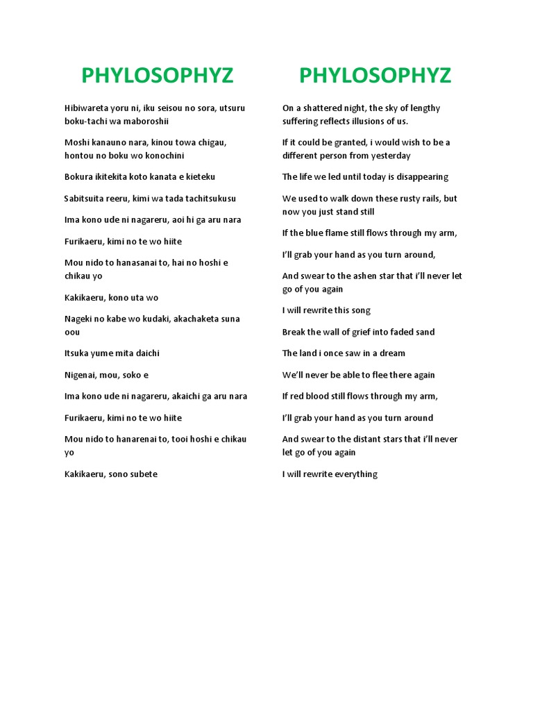 Philosophy of Love and Loss in Lyrics PDF