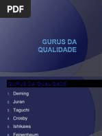 Gurus Da Quali Dade