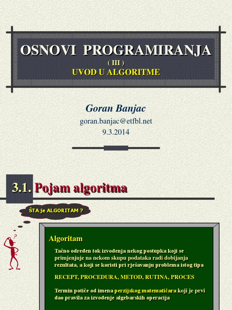 03 - Uvod U Algoritme | PDF