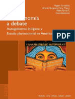 Autonomia A Debate by Miguel Gonzales Et - Al