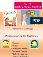 Taller de Comunicacion Asertiva