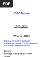 JDBC Review: Celsina Bignoli