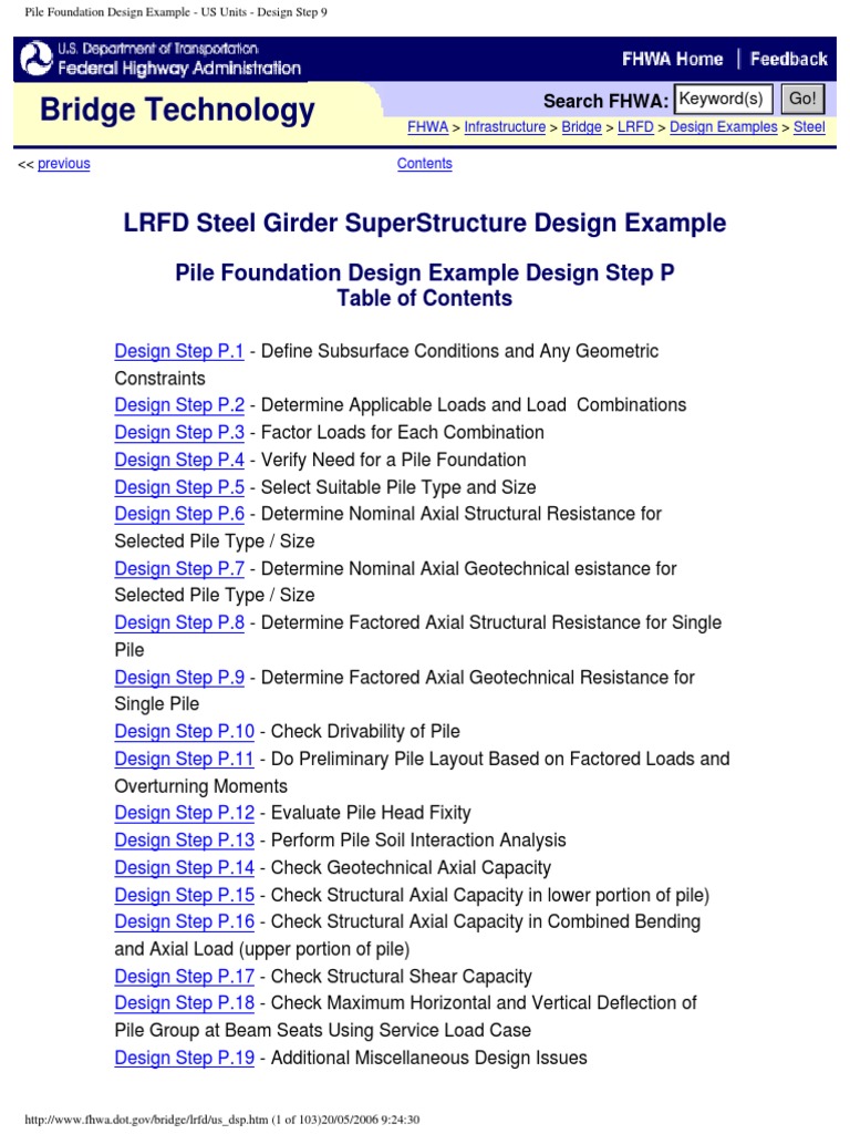 Pile Foundation Design Example | PDF | Deep Foundation | Geotechnical ...