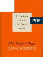 THE SECRET PLACE by Tana French