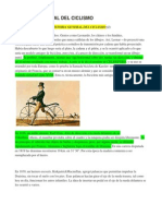 Historia General Del Ciclismo