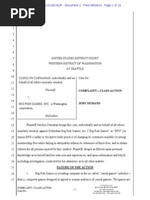 Ftc Online Casino Complaints