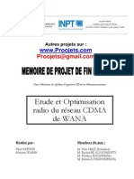 57758145 Etude Et Optimisation Radio Du Reseau CDMA de WANA