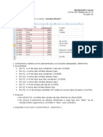 Excel - Ficha 4