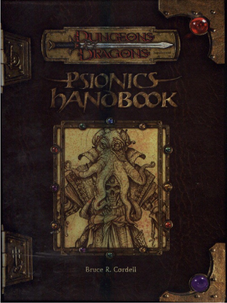 D d 3 5 psionics handbook pdf role playing games gary gygax games