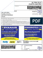 Ryanair Boarding Pass