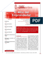 El Mito Del Emprendedor