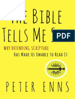 The Bible Tells Me So by Peter Enns (Excerpt)