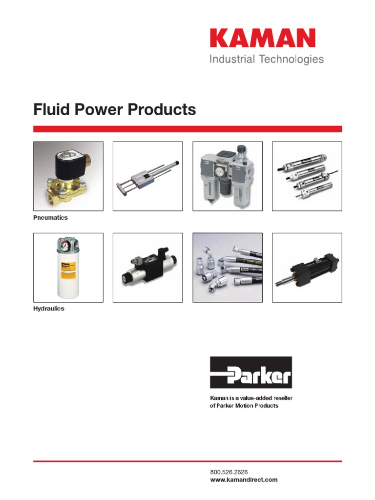 Kaman Fluid Power Catalog PDF Valve Polyethylene
