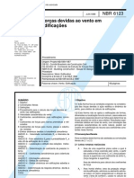 C NBR 6123 - Forças devidas ao vento em edificações