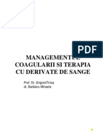 managementul coagularii