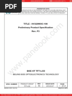 Panel Boe Hv320wxc-100 0 (DS)