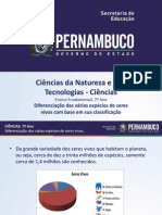 Classificação e Diferenciação de Espécies Biológicas