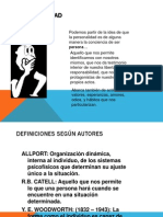 La personalidad: definiciones, factores y trastornos en