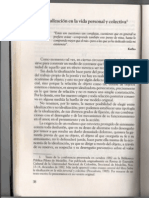 Idealización en La Vida Personal y Colectiva. Estanislao Zuleta PDF
