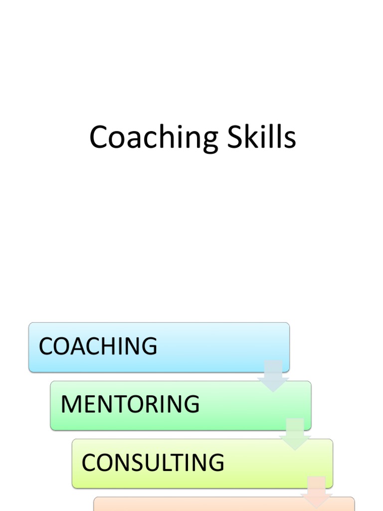 Coaching Skillsl | PDF