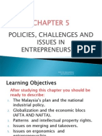 Policies, Challenges and Issues in Entrepreneurship