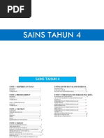 Nota Minda Sains Tahun 4