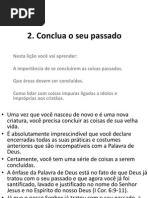 2. Conclua o Seu Passado1
