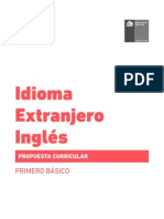 Propuesta de Programa de Estudio Inglés 1º Básico (Optativo)