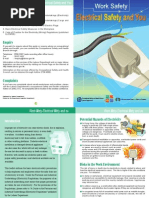 Work Safety Electrical Safety and You