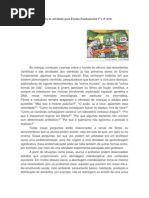 Proposta de atividade para Ensino Fundamental 1ª a 4ª série