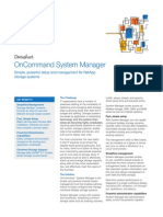 OnCommand System Manager