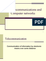 Telecommunications and Computer Networks