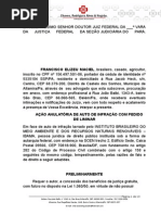 Ação Anulatória - Francisco Elizeu