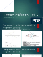 Lentes Esféricas - Pt2