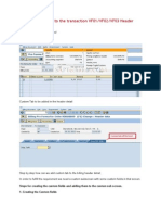 Adding Custom Tab To The Transaction VF01