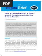 Public Accounts Committees in Eastern Africa