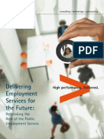 Accenture Delivering Employment Services For The Future Report