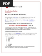 Download Love Systems Insider The Secrets of Attraction by Love Systems SN23614043 doc pdf