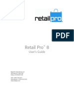 Retail Pro v8 User Guide